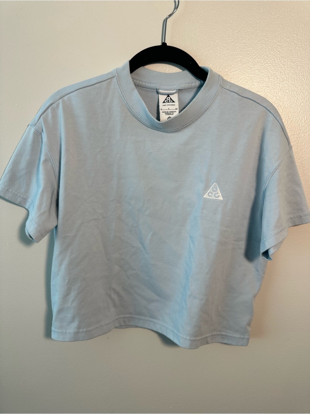 Nike ACG Light Blue Cropped ADV Tee